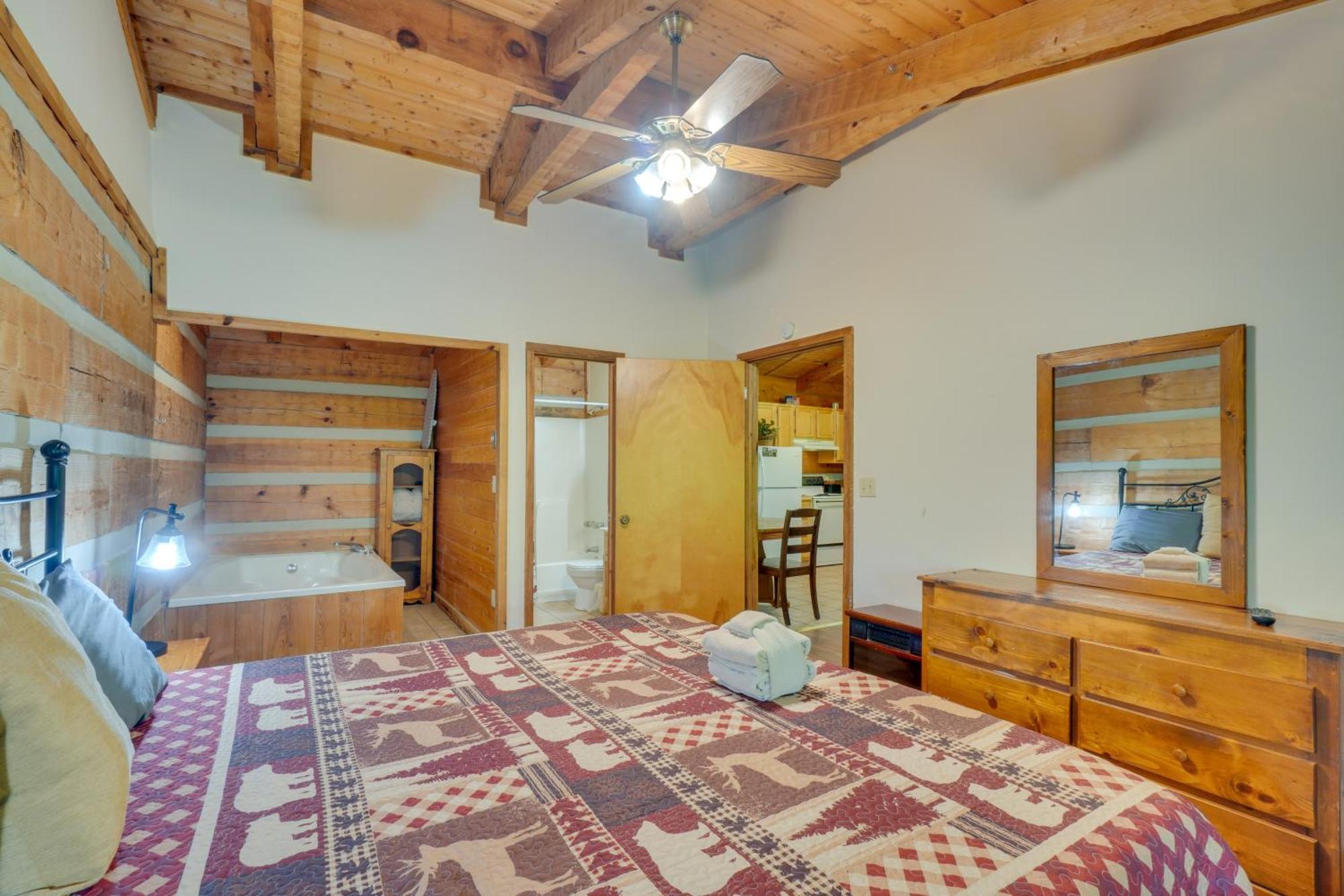 Gatlinburg Cabin With Hot Tub About 6 Mi To Downtown! Exterior foto